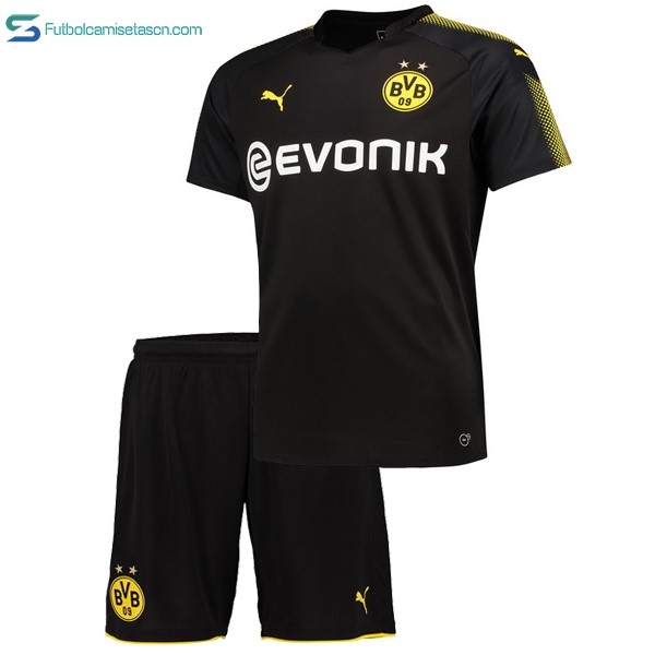 Camiseta Borussia Dortmund Niños 2ª 2017/18